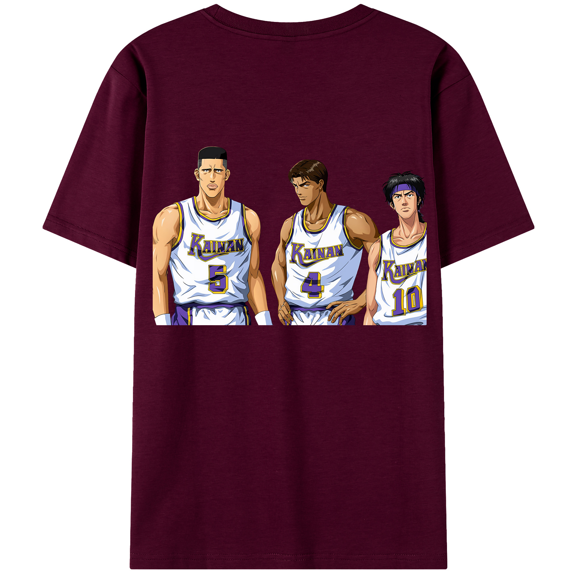 （画像用） SLAM DUNK／スラムダンク レディース半袖Tシャツ(バックプリント)